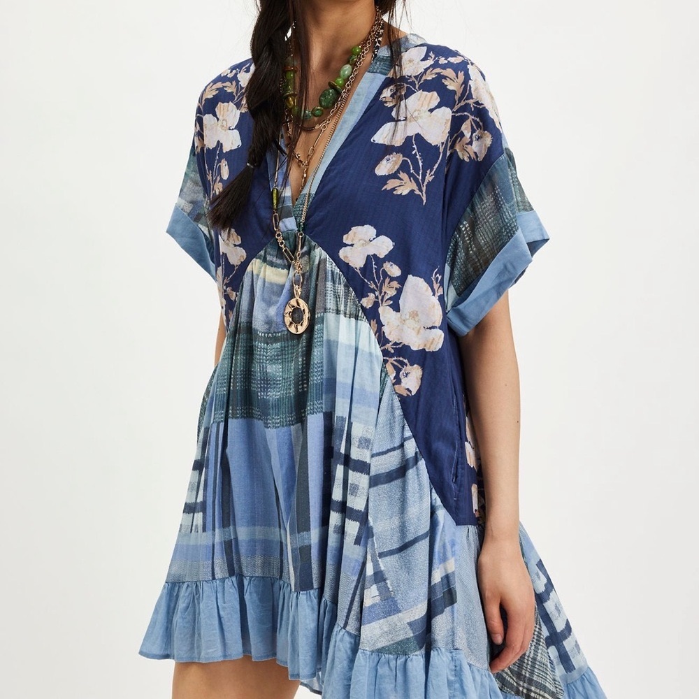 Free People Agnes Dress SZ XS (oversized)